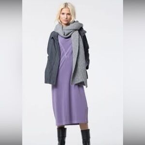 ISCHIKO Purple Comfort Fit Oversized Dress Long Sleeve EUC 12-14